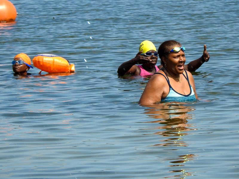 Phyllis Graves, who learned how to swim at the age of 54, was afraid of the water all of her life. "Now I know that there is no monster in the water,” she said.