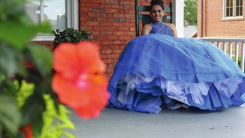 Yamilet Chávez turned fifteen on July and celebrated the traditional Quinceañera party in Macon. Paola Camacho/MundoHispánico
