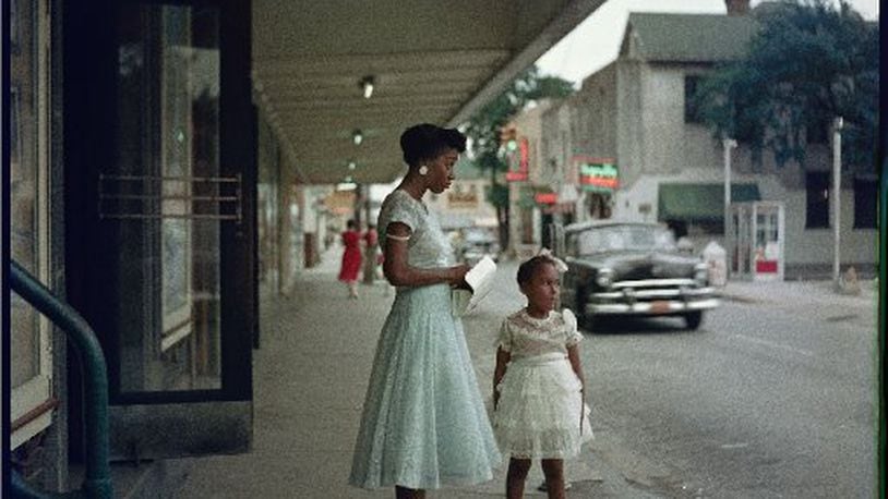 This 1956 image of family members at the "colored" entrance to an Alabama movie theater is included in the exhibit "Gordon Parks: Segregation Story, " opening Nov. 15 at the High Museum of Art.