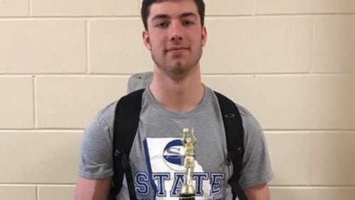 South Forsyth High forward Evan Cole committed to Georgia Tech Tuesday. He was named the MVP of the GACA North/South Senior all-star game. (Courtesy Evan Cole)