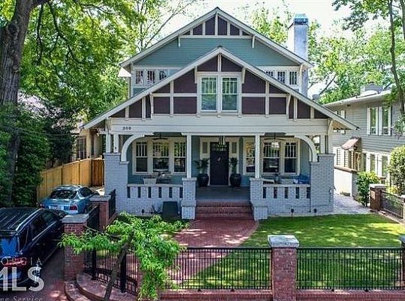 This charming Midtown bungalow combines historical charm with modern conveniences.