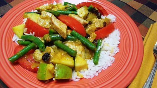 Curry Chicken. (Linda Gassenheimer/TNS)