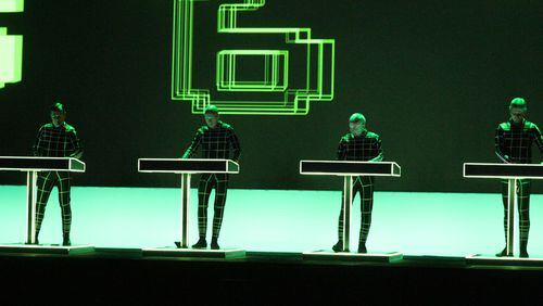 Kraftwerk performs in Atlanta for the first time in 40 years at Cobb Energy Performing Arts Center on Sept. 6. 2016. Photo: Melissa Ruggier/AJC