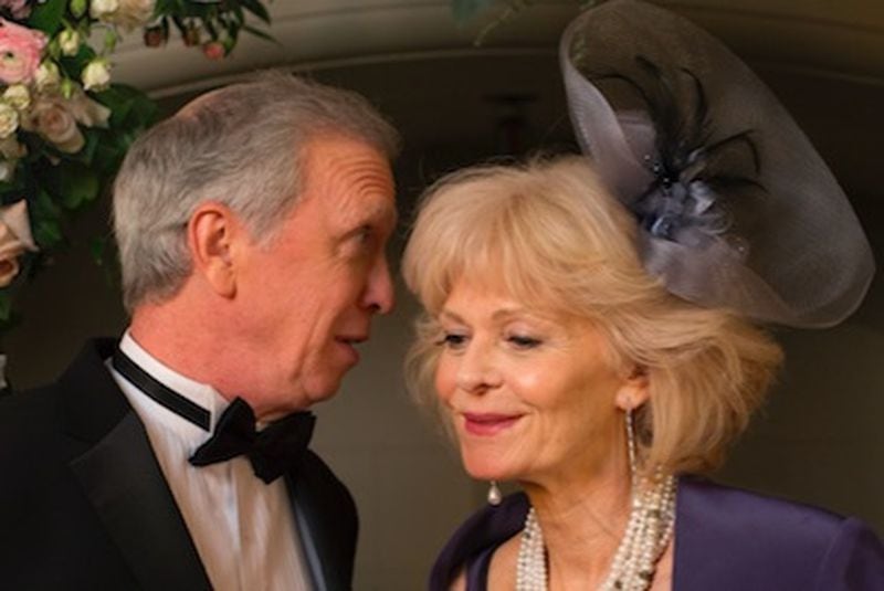 Coulter and actress Deborah Ramsay as Charles and Camilla in "Harry & Meghan: A Royal Romance." Lifetime TV photo