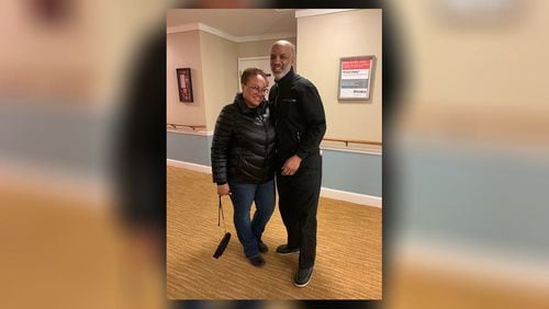 Duvall Watson Sr., who worked in real estate and previously lived in Delaware, was diagnosed with Alzheimer’s disease in 2011. At 65, he now lives in a memory care facility in Atlanta, where his daughter Keondra Williams (left) resides. CONTRIBUTED