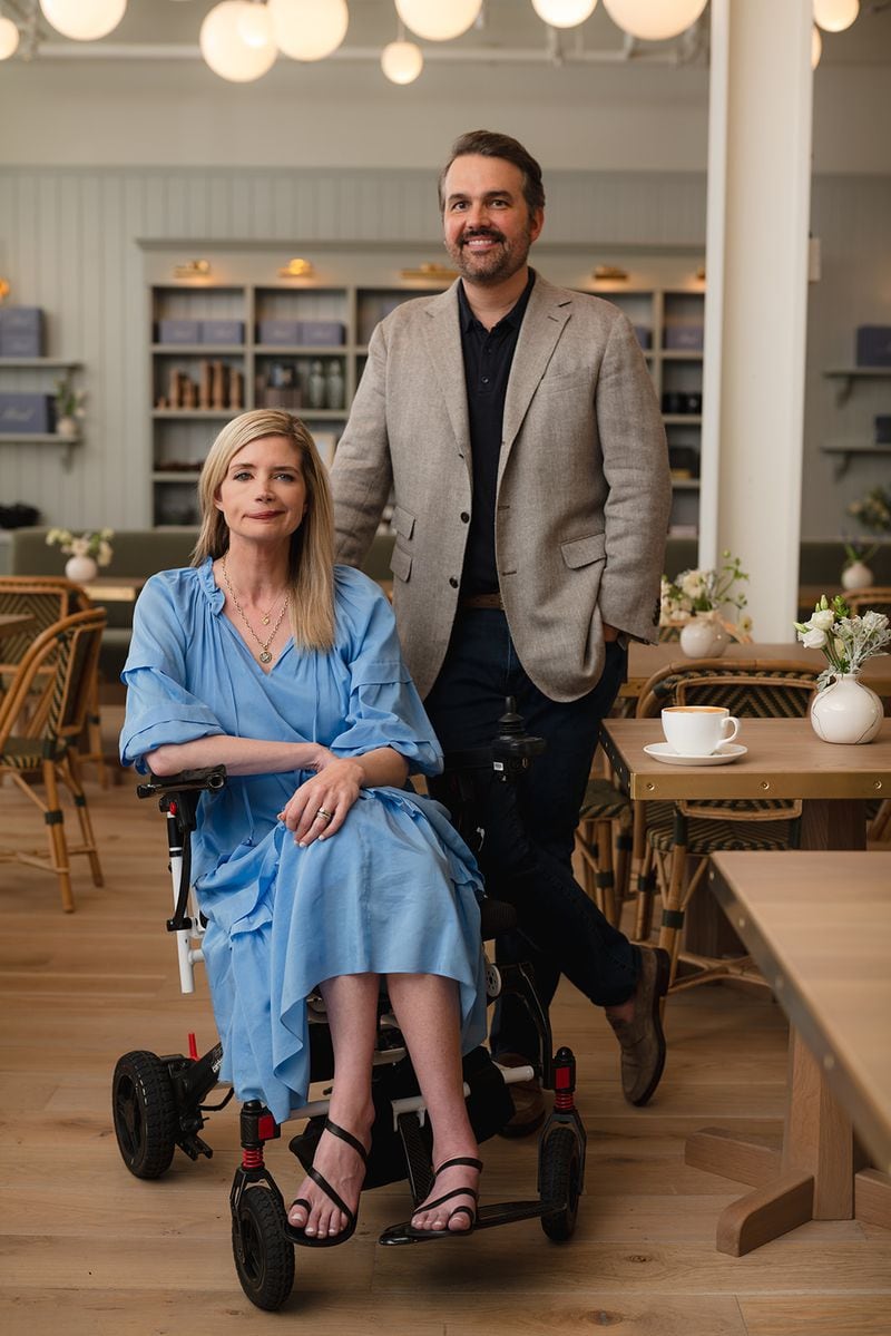 Katherine and Jay Wolf are the owners of Mend Coffee in Atlanta. / Courtesy of Bryan Johnson Studio.
