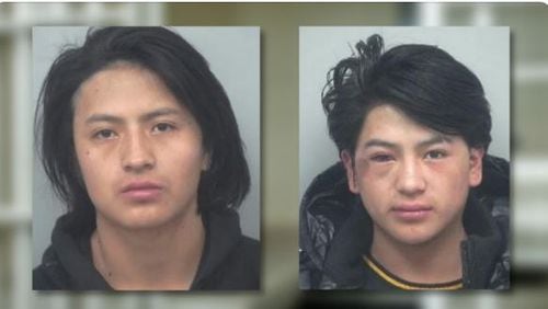Bryan Alvarado (left) and Yeison Alvarado have both been charged with murder.