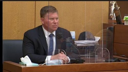 Metro Atlanta attorney Bryan Keith Schmitt took the stand at his murder trial Thursday, telling a Fulton County jury he never meant to hit Hamid Jahangard with his car.