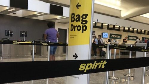 The child got onto the belt behind the Spirit Airlines check-in counter Monday afternoon and rode on the conveyor for about five minutes, the boy’s mother, Edith Vega. (WSBTV.com)