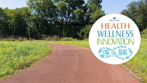 Johns Creek’s newly constructed Cauley Creek Park 5K trail will get a workout for the city’s Health, Wellness & Innovation 5K and Wellness Fair at 8 a.m. Saturday, Oct. 7. (Courtesy City of Johns Creek)