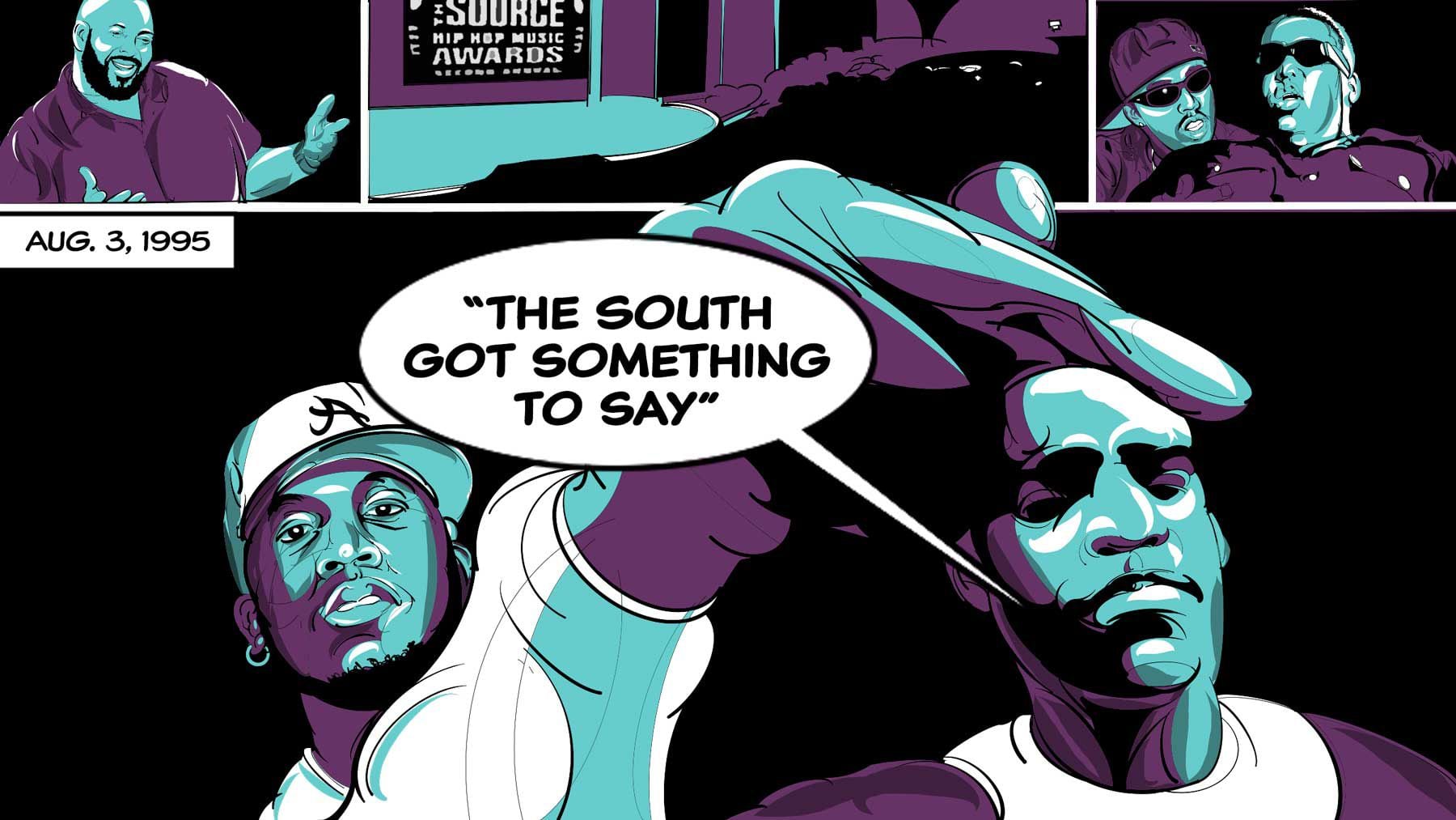 Andre 3000 and South got something to say meaning