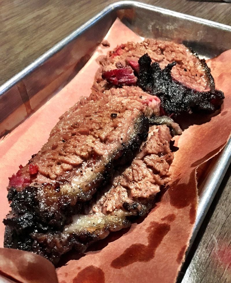 The prime brisket at Loyal Q is fatty, smoky and tender. CONTRIBUTED BY WYATT WILLIAMS