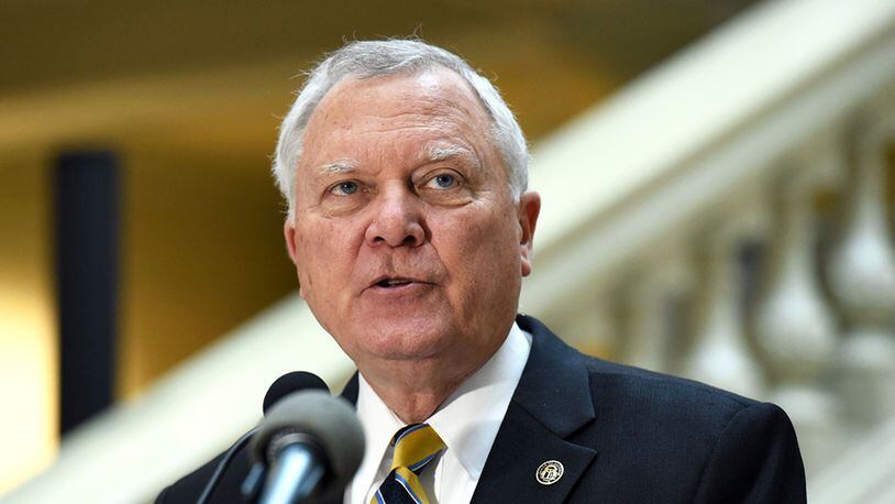 Georgia Gov. Nathan Deal is getting unlikely support for his veto of a "religious liberty" bill -- Democrats.