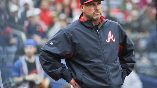 Former Braves manager Fredi Gonzalez was fired on May 17, 2016. A year later, he’s back with the Marlins as third-base coach after not getting an offer from any of the other 28 teams in baseball. (AP Photo/John Amis, File)