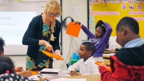 Fulton County Schools will hold a recruiting event for teachers in December. BOB ANDRES  / BANDRES@AJC.COM