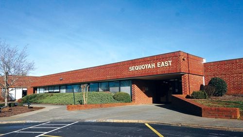 The former Dean Rusk Middle School has been renovated for use as the Sequoyah East annex to provide more capacity for adjacent Sequoyah High School. CHEROKEE COUNTY SCHOOL DISTRICT