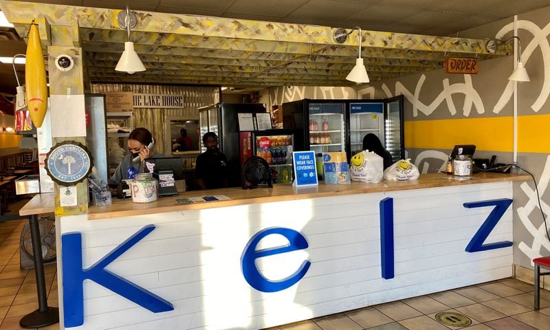 The location on Old National Highway in College Park is one of two for Kelz Kitchen; the other is on Forsyth Street in downtown Atlanta. Wendell Brock for The Atlanta Journal-Constitution