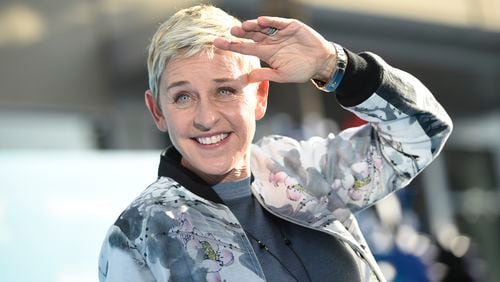 Ellen DeGeneres arrives at the premiere of "Finding Dory" at the El Capitan Theatre on Wednesday in Los Angeles. Photo: Chris Pizzello/Invision/AP