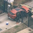 The driver of a Buick Encore breached the gate of an FBI field office on Flowers Road in Chamblee, officials confirmed.