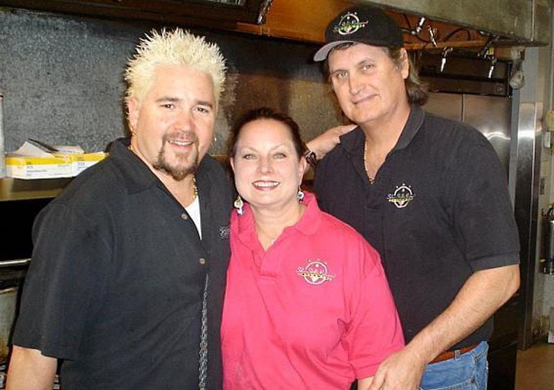 Guy Fieri visits the Silver Skillet.