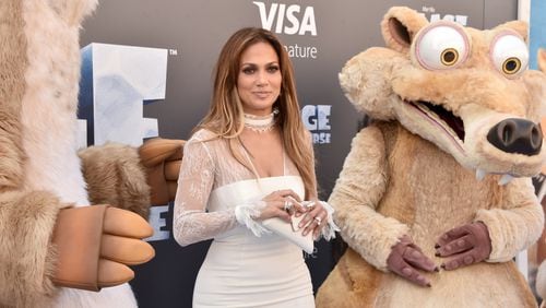 Actress/singer Jennifer Lopez attends the screening of "Ice Age: Collision Course" at Zanuck Theater at 20th Century Fox Lot on July 16, 2016 in Los Angeles, California.