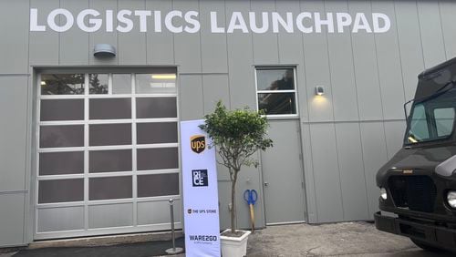 UPS opened a Logistics Launchpad at the Russell Innovation Center for Entrepreneurs in Atlanta.