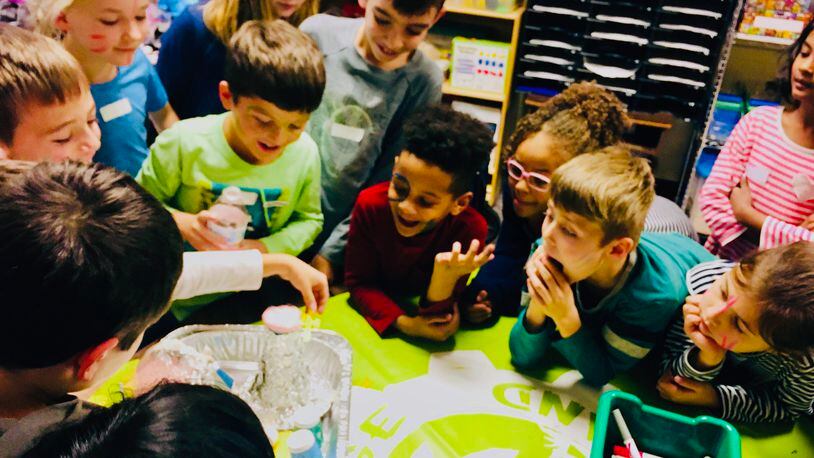 The Challenge Island program at Timber Ridge Elementary in East Cobb sent kids on educational treasure hunts with STEAM themes.
