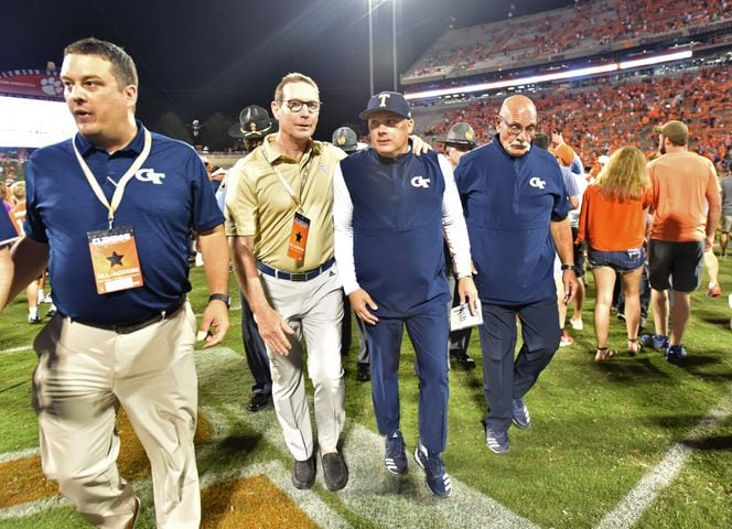 Photos: Jackets’ crushed by Clemson in first game under new coach