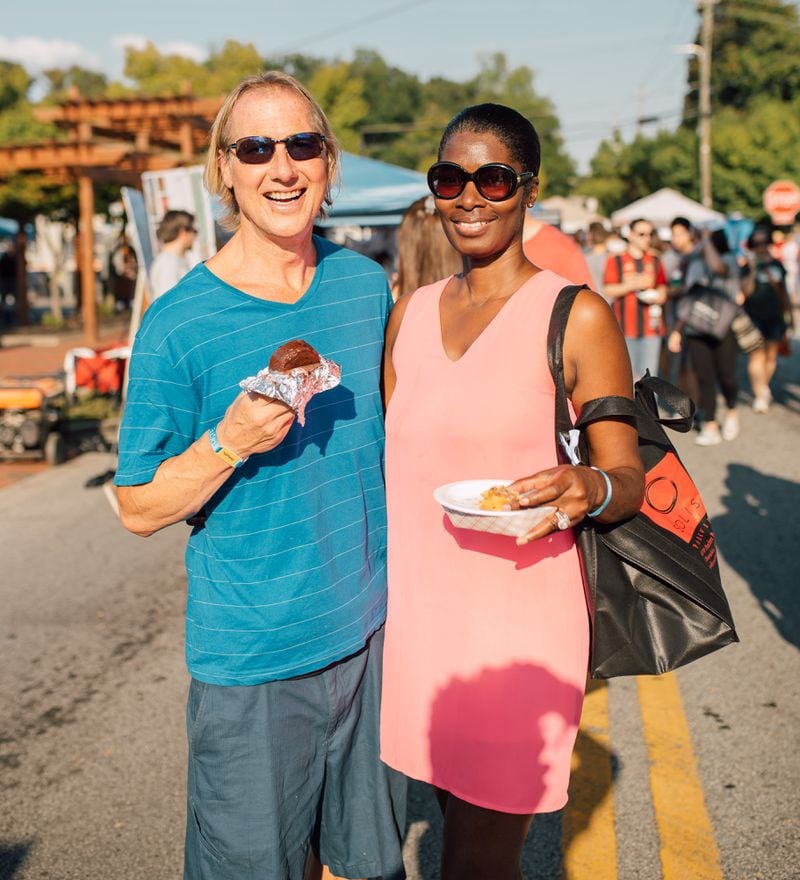 Attendees enjoy a previous Taste of Chamblee. The event is back for its 12th year on Oct. 5.