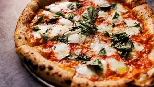 The Margherita pizza from the menu of Humble Pie. / Photo by Matt Wong