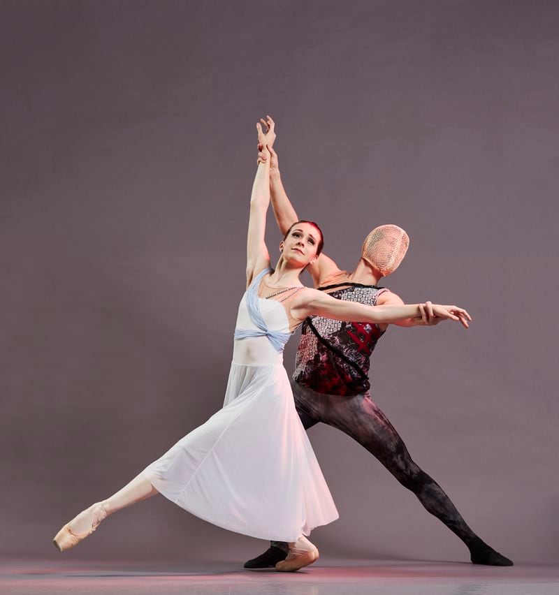 Elizabeth Martin and James Wainwright are two of the Ballet 5:8 company dancers performing this weekend at the Kennesaw State University Dance Theater. (Photo by Kristie Kahns)