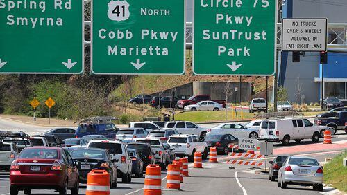 The chief executive officer of the Cobb County Chamber of Commerce says 45 percent of businesses that chose not to locate in the county said the reson was its lack of transit connectivity. Curtis Compton/ccompton@ajc.com