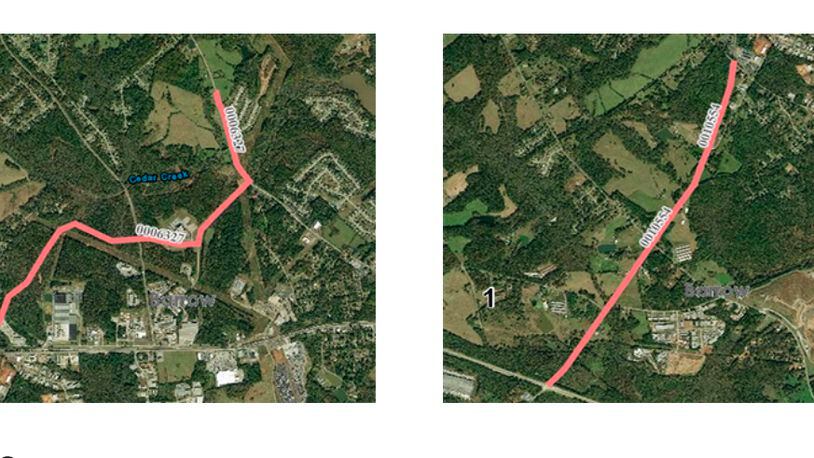 GDOT will close Barrow Park Drive and Fred Kilcrease Road later this month for the Winder Bypass widening and construction project. (Courtesy GDOT)