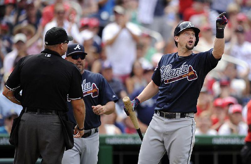 It was a frustrating season for the Braves and certainly for Chris Johnson.