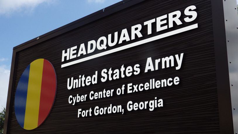 The National Defense Authorization Act includes a provision that would start the process of renaming Georgia's Fort Gordon base. AJC file photo.