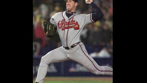 John Rocker was a member of the Atlanta Braves’ 1999 World Series team. (Credit: AJC file)