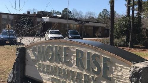 Smoke Rise Elementary School. (Photo/Maureen Downey)