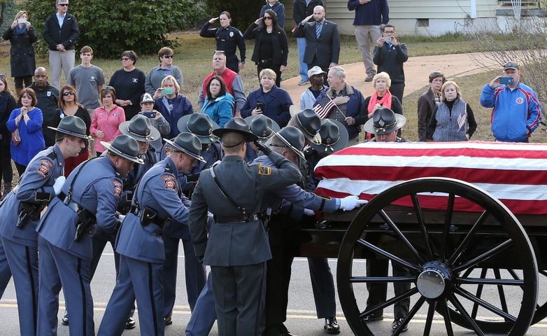 Funeral for slain Americus police officer Nicholas Ryan Smarr