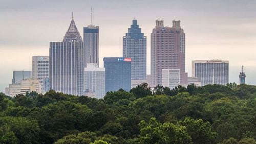 The Atlanta skyline. JOHN SPINK/JSPINK@AJC.COM