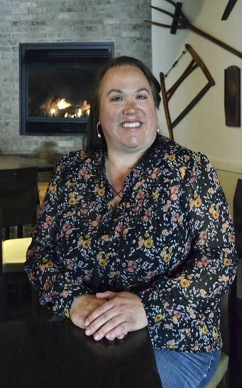 Michele Clapsaddle, 45, has been a server in various restaurants and has picked up a few tricks of the trade. Clapsaddle currently works for Dogwood Southern Table & Bar near SouthPark Mall. Michele gave tips about being a good server on Thursday, Mar. 9, 2017. (John D. Simmons/Charlotte Observer/TNS)