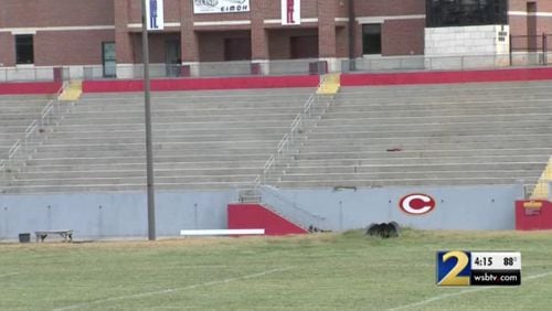 A student was found with a gun at a Clarke Central High School football game in Athens. (Credit: Channel 2 Action News)