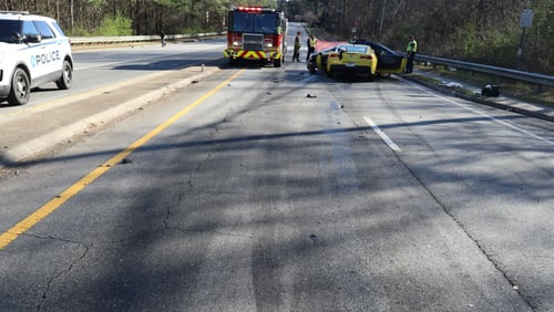 Aaron Vaughn was arrested Friday after three people were killed in a crash in Gwinnett County on March 10, police said.