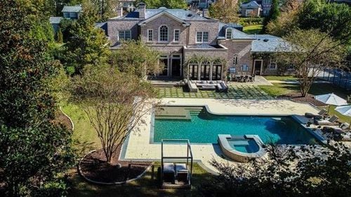 The brick estate at 3240 W. Paces Park Drive NW is going for $3,295,000.