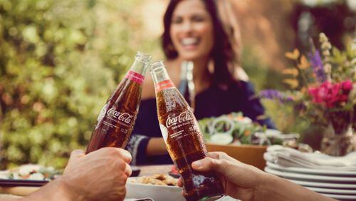 Coca-Cola has released its first flavor innovations since 2002 with Coca-Cola Georgia Peach and Coca-Cola California Rasperry. Image credit: Coca-Cola, Co.