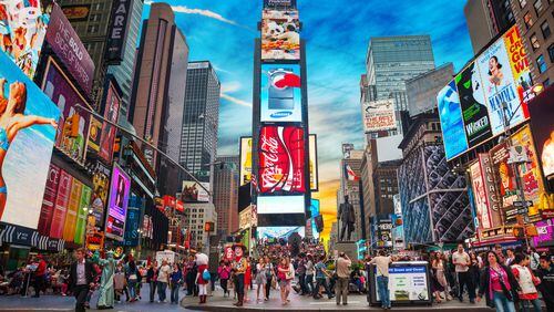 Although itâs one of the top tourist sights in the city, many New Yorkers stay as far away from Times Square as possible. (Dreamstime)