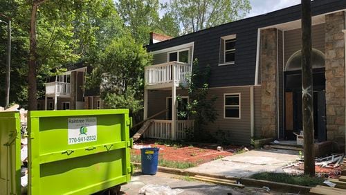 Creekside Forest Apartment Homes, which two years ago was in dangerous disrepair, is being renovated.