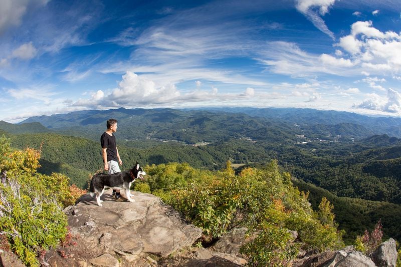 The wide-open mountain views from the summit of Pinnacle Park in Sylva, N.C., are breathtaking.
(Courtesy of Jackson County TDA)