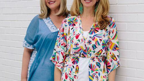 Atlanta’s Chris Hutcheson (left) and Christie Shepard, who share a passion for travel and design, are the co-owners of Dear Keaton, an online marketplace with globally sourced products for your home — and you. Contributed by Karli Ryan