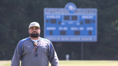 Riverside Military Eagles coach Nicholas Garrett won't be on the sidelines this season for the first time since in his 18-year career began.