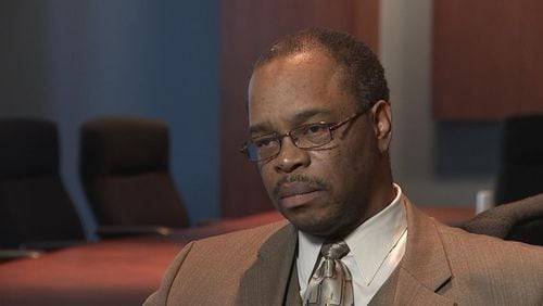 Kevin Ross, an attorney and political consultant, speaks on Tuesday about winning an $11.3 million verdict after he claimed his reputation was damaged in connection with a DeKalb County corruption investigation.